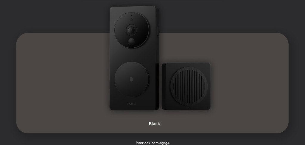 Aqara Smart Doorbell G4: Black Version