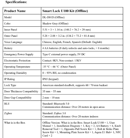 Product specification image