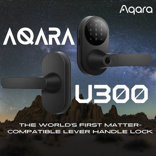 The World's First Matter Compatible Lever Handle Smart Lock