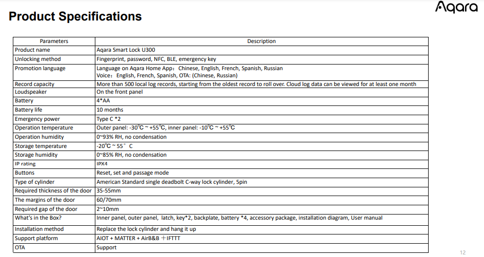 Product specification image