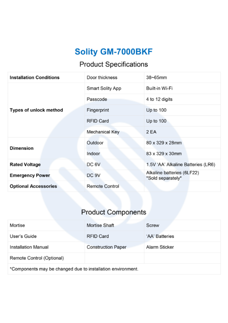 Product specification image