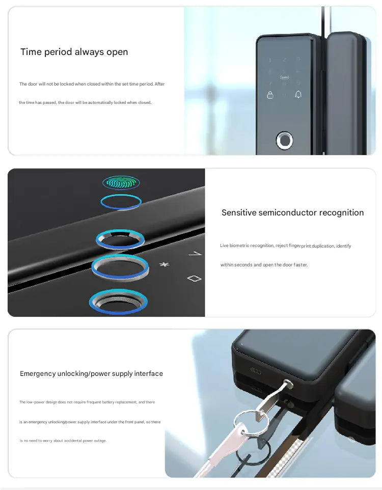 Interlock Mercury GD1: Usb Port Emergency Feature, sensitive semiconductor, periodic unlocking time