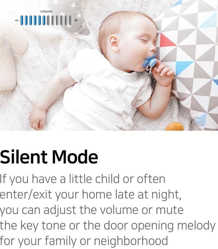 Samsung DR900: Silent Mode to not wake people up