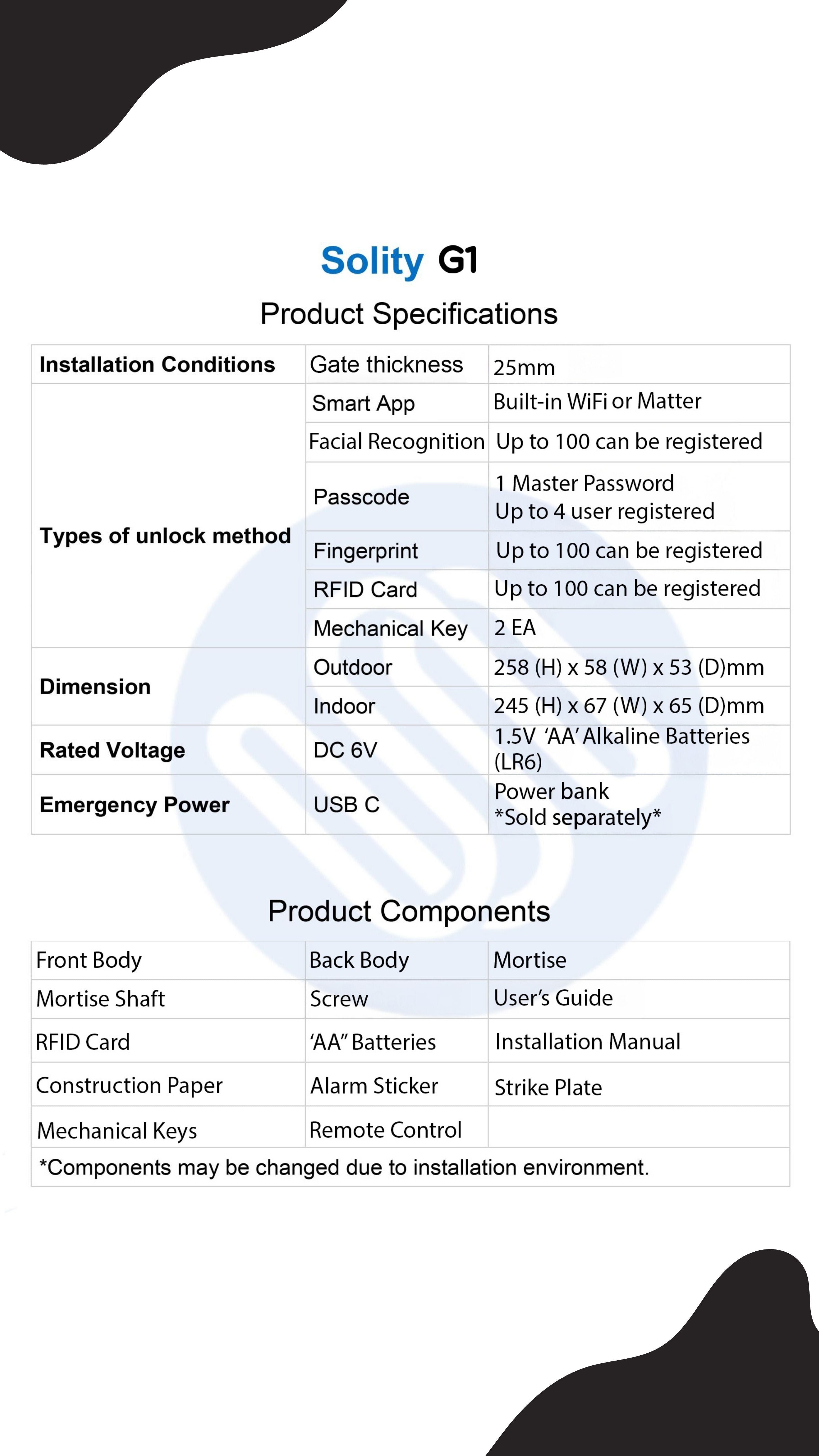 Product specification image