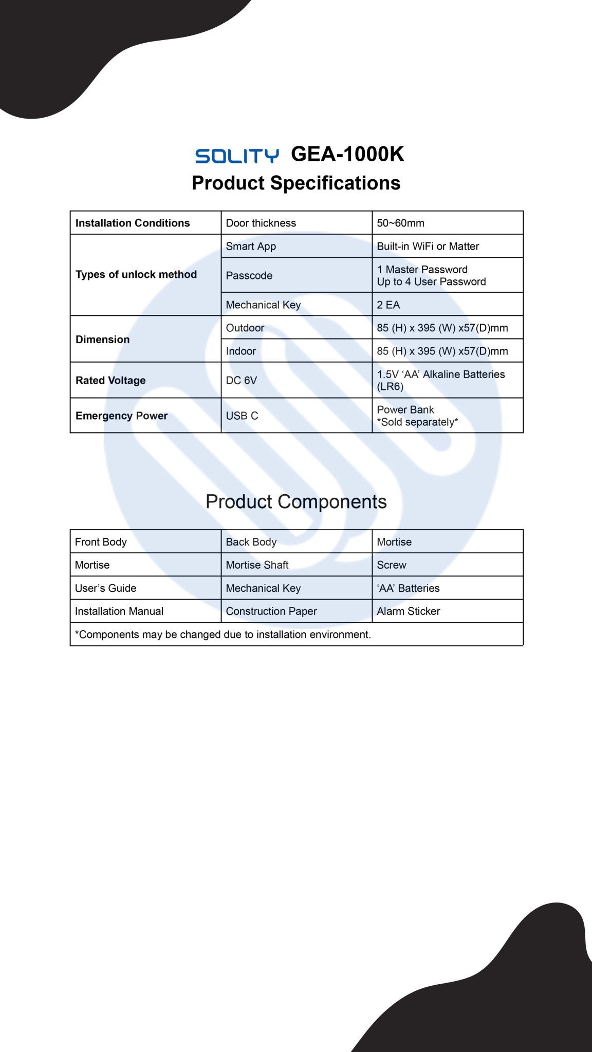 Product specification image