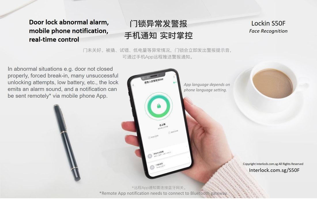 Lockin S50F: Real Time Notifications