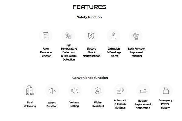 Solity GD-65B: Safety and Convenient Functions