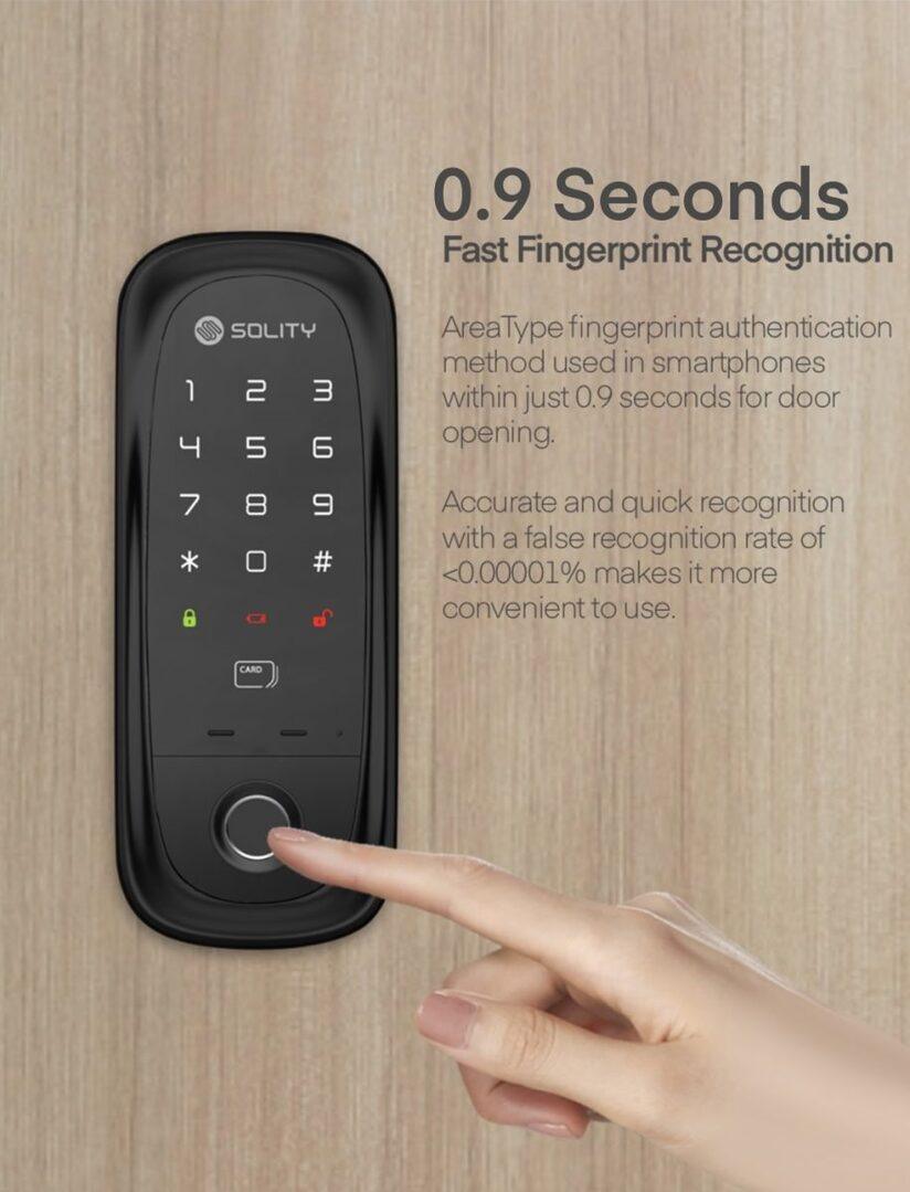 Solity GA65B: Fast Fingerprint Recognition
