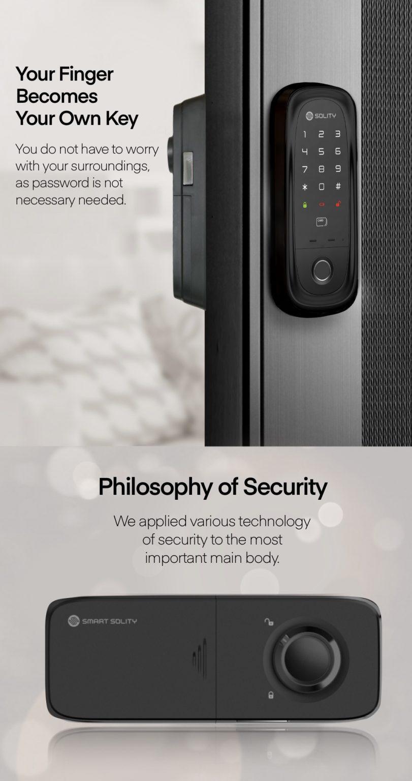 Solity GA65B: Fingerprint Access
