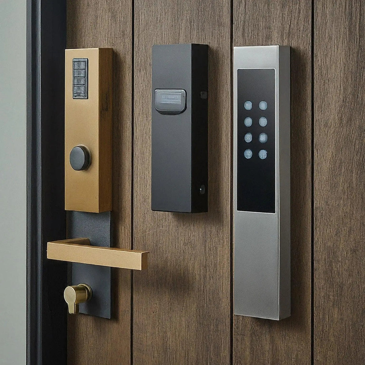Digital Door Lock Handle Types: Lever, Push-Pull & More