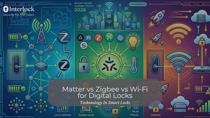 Matter vs Zigbee vs Wi‑Fi for Digital Locks