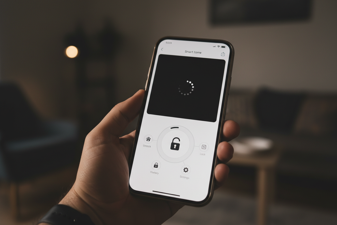 Digital Lock Camera Not Loading