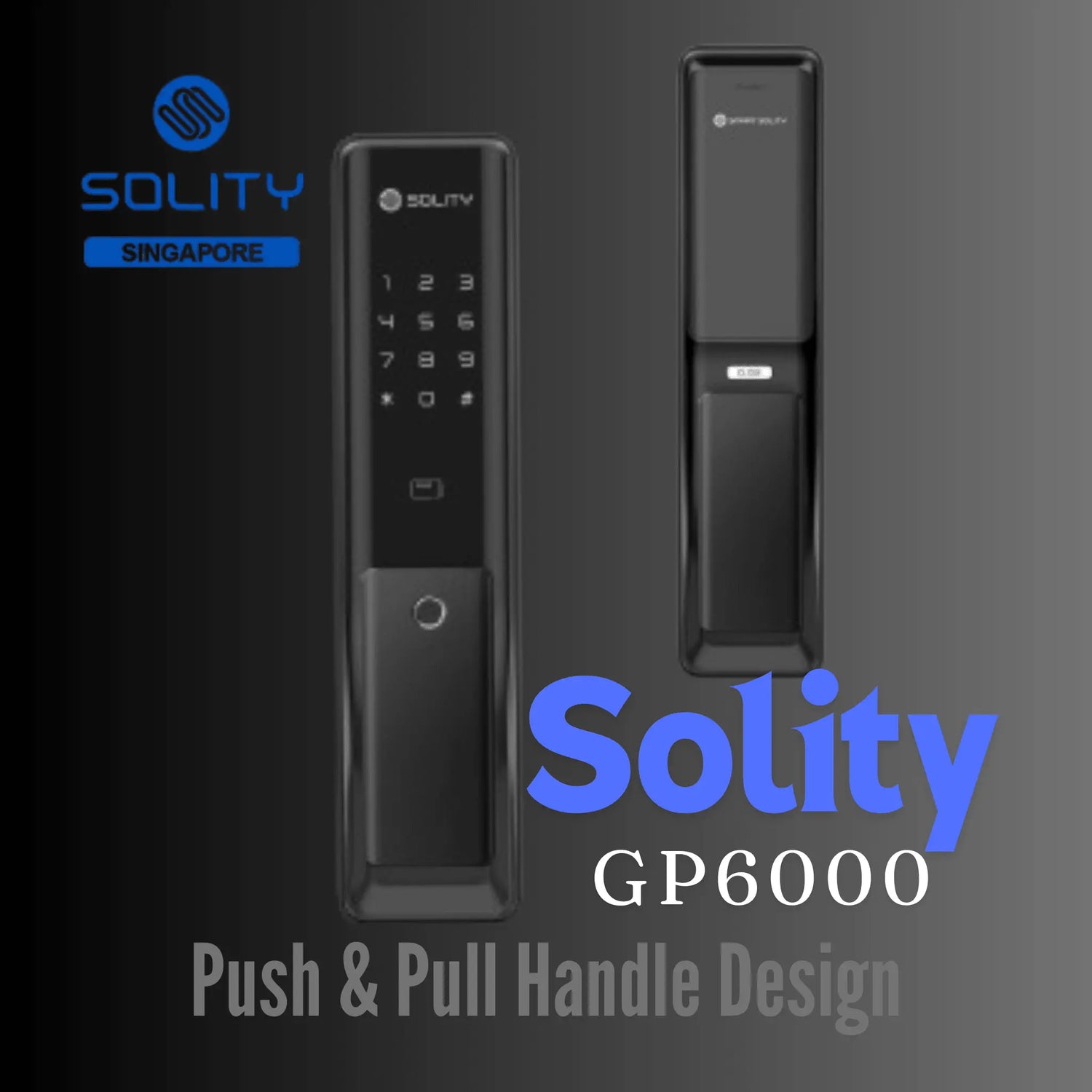 Push-Pull Handle Digital Locks