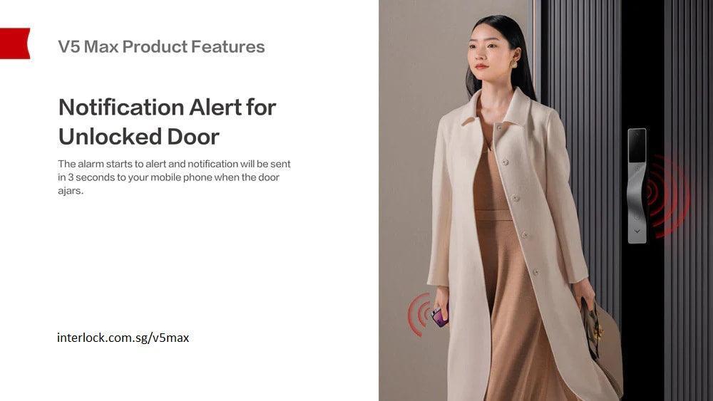 Lockin V5 Max: Notification Alerts