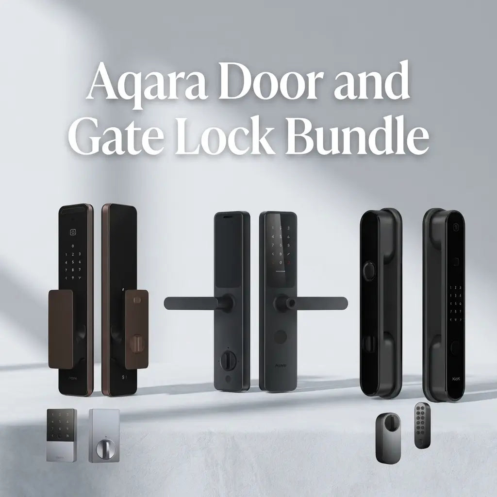 Aqara Door & Gate Lock Dual Sync Bundles  only available in Singapore