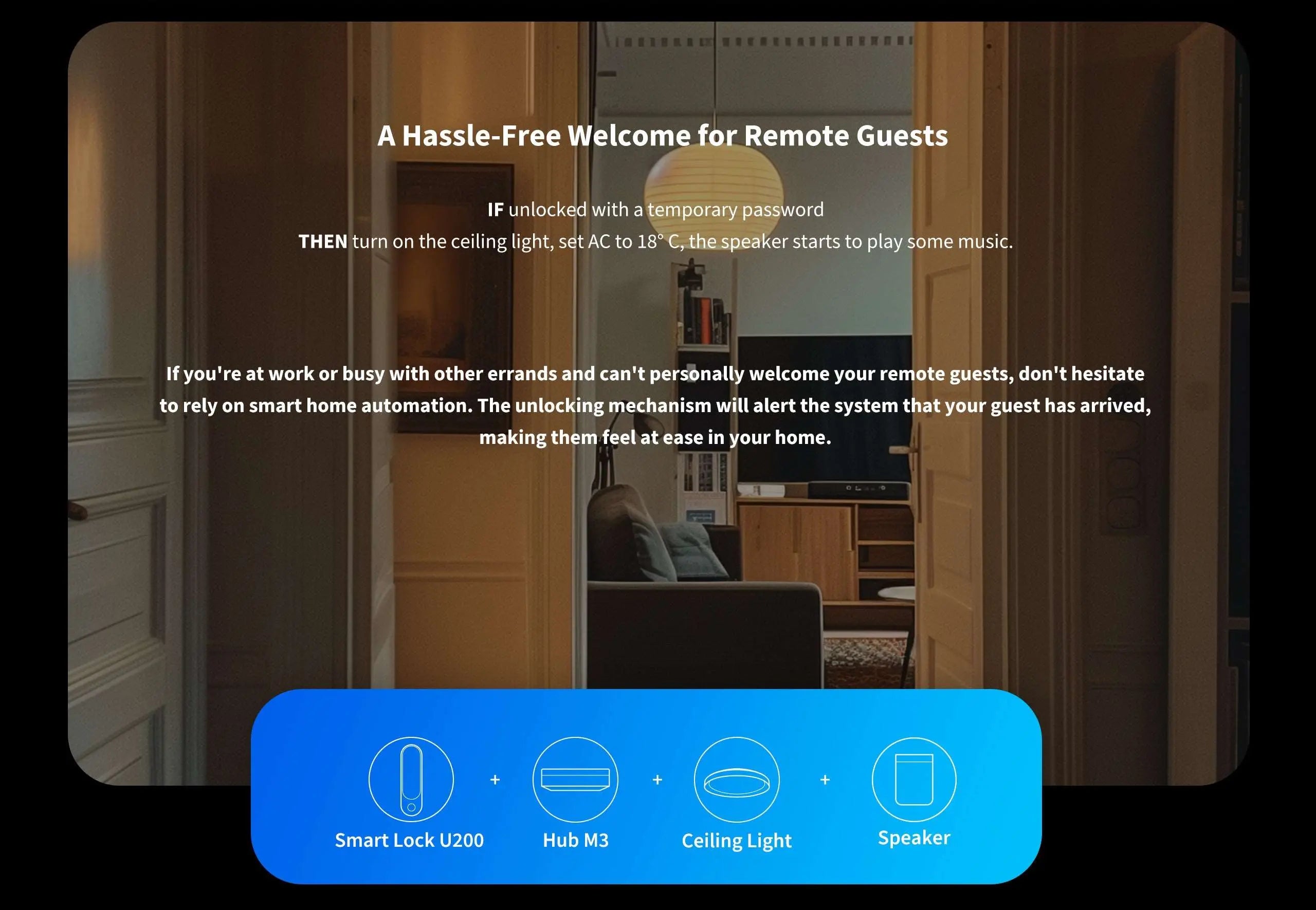 Aqara U200: Remote Unlock for Guests