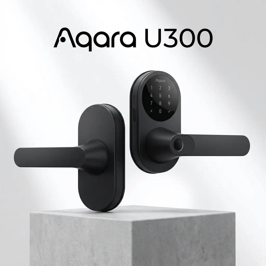 Aqara U300: The World's First Matter Compatible Lever Handle Smart Lock