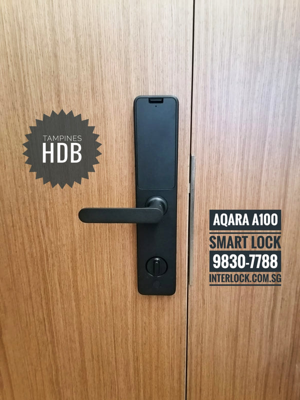 Aqara A100 智能门锁 customer installation photo