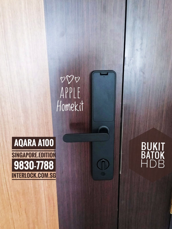 Aqara A100 智能门锁 customer installation photo