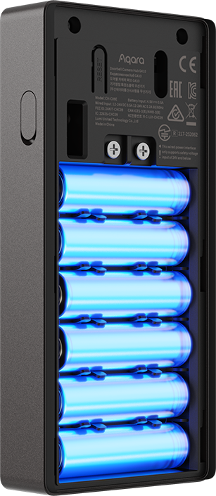 Aqara G410 Powered by Batteries