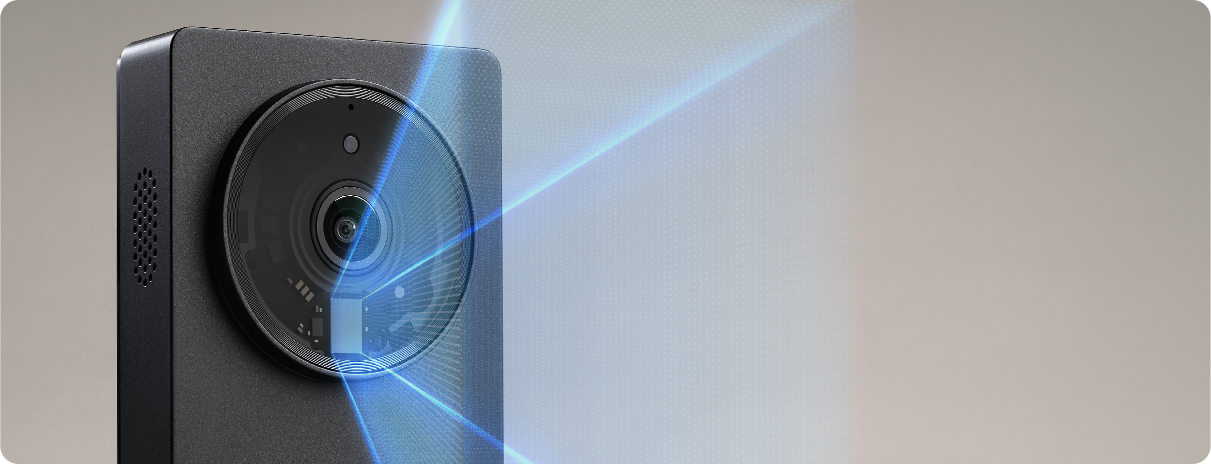 Smart home security camera with facial recognition