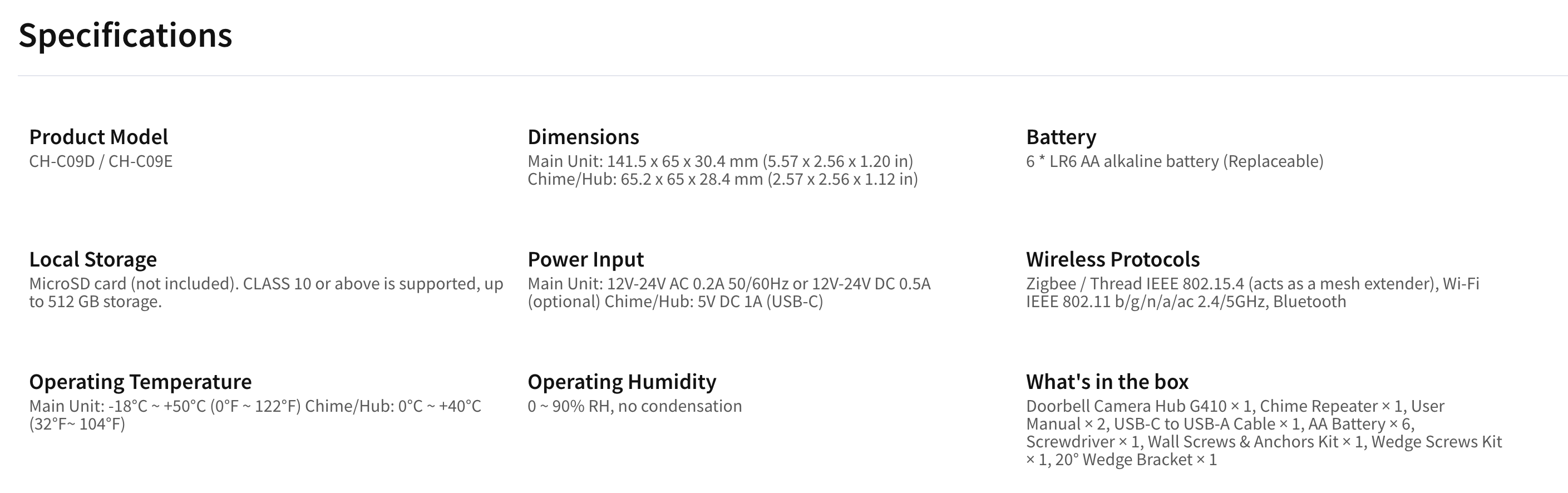Product specification image