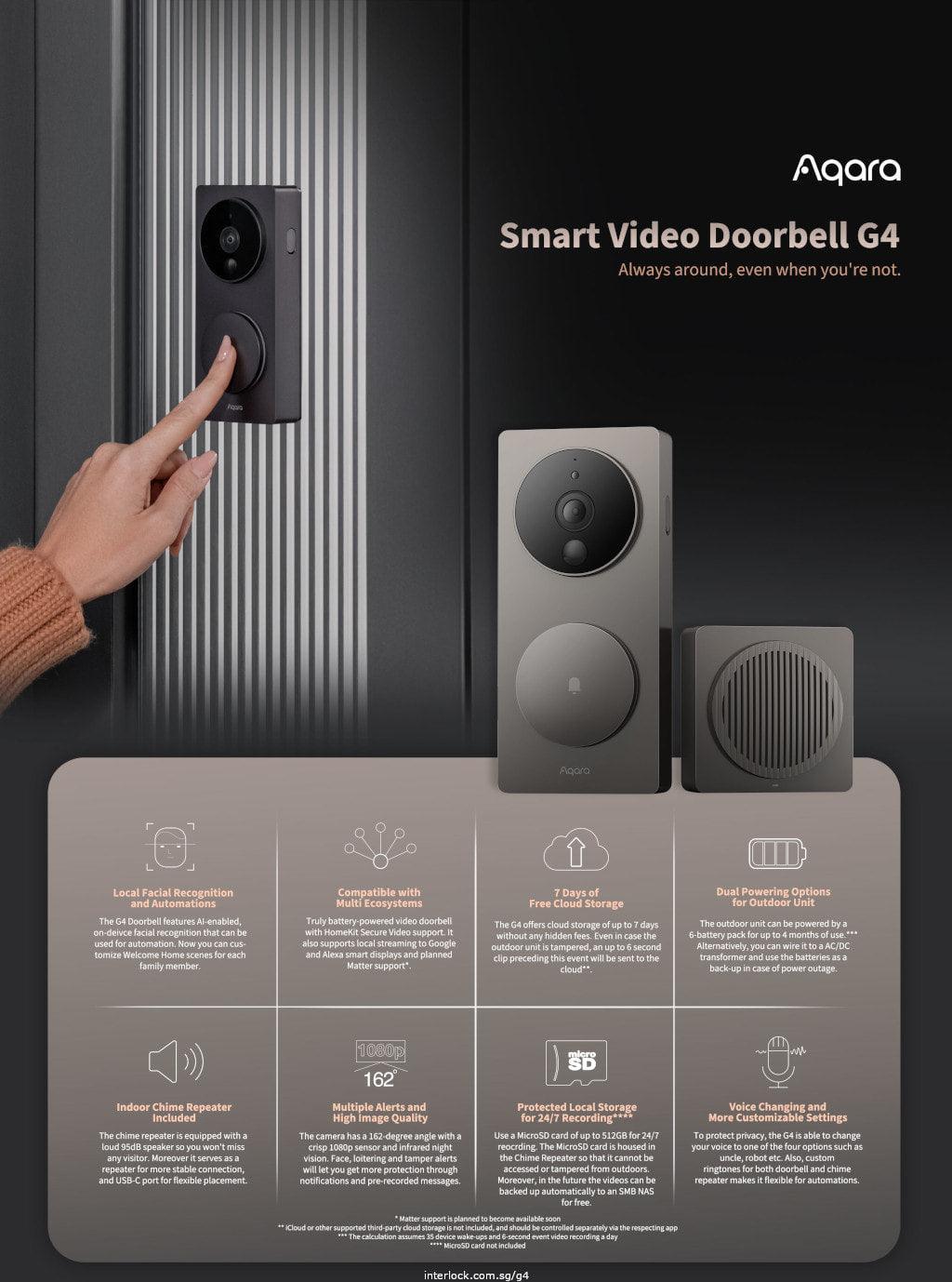 Aqara Smart Doorbell G4: Summary