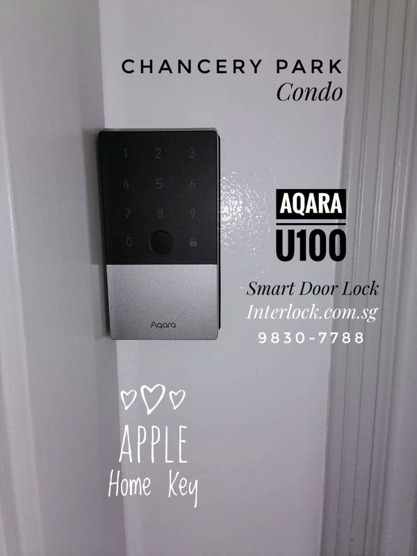Aqara U100 Smart Lock for Doors & Gates customer installation photo