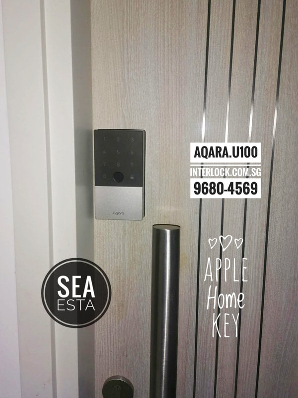 Aqara U100 Smart Lock for Doors & Gates customer installation photo