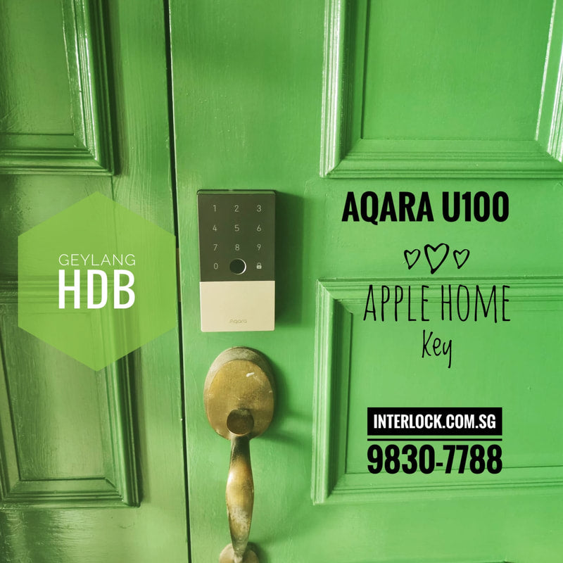 Aqara U100 Smart Lock for Doors & Gates customer installation photo