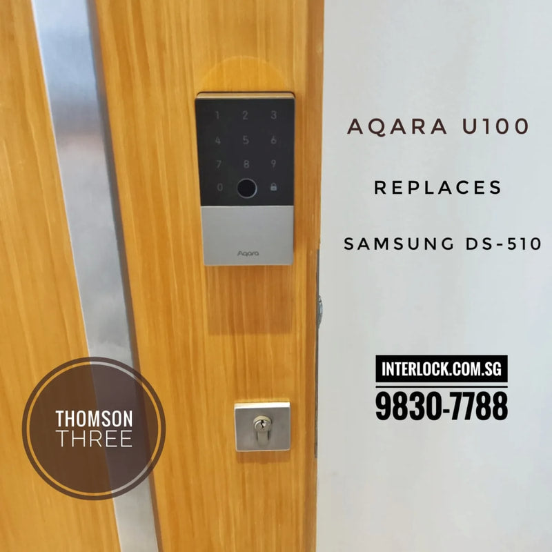 Aqara U100 Smart Lock for Doors & Gates customer installation photo