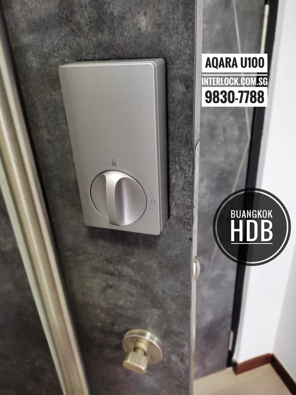 Aqara U100 Smart Lock for Doors & Gates customer installation photo