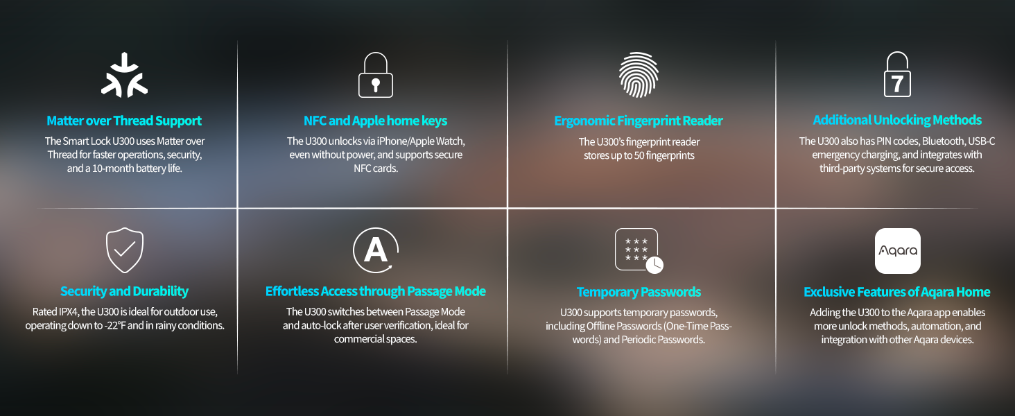 Aqara U300:  Summary