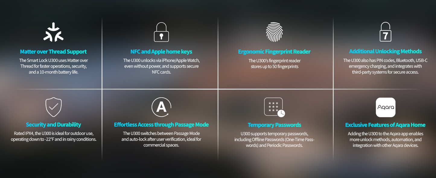 Aqara U300:  Summary