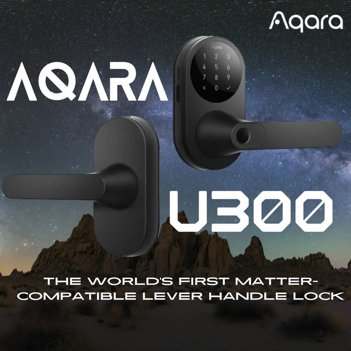 The World's First Matter Compatible Lever Handle Smart Lock