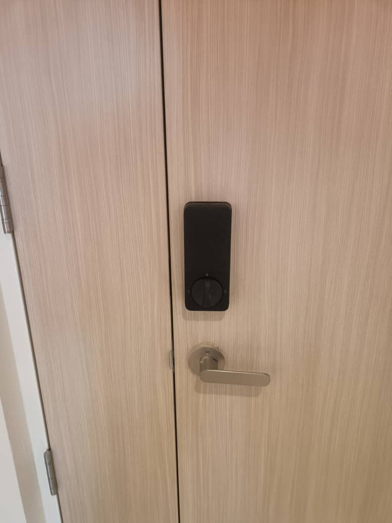 Aqara U400 UWB Smart Digital Deadbolt Lock for Door/Gate customer installation photo
