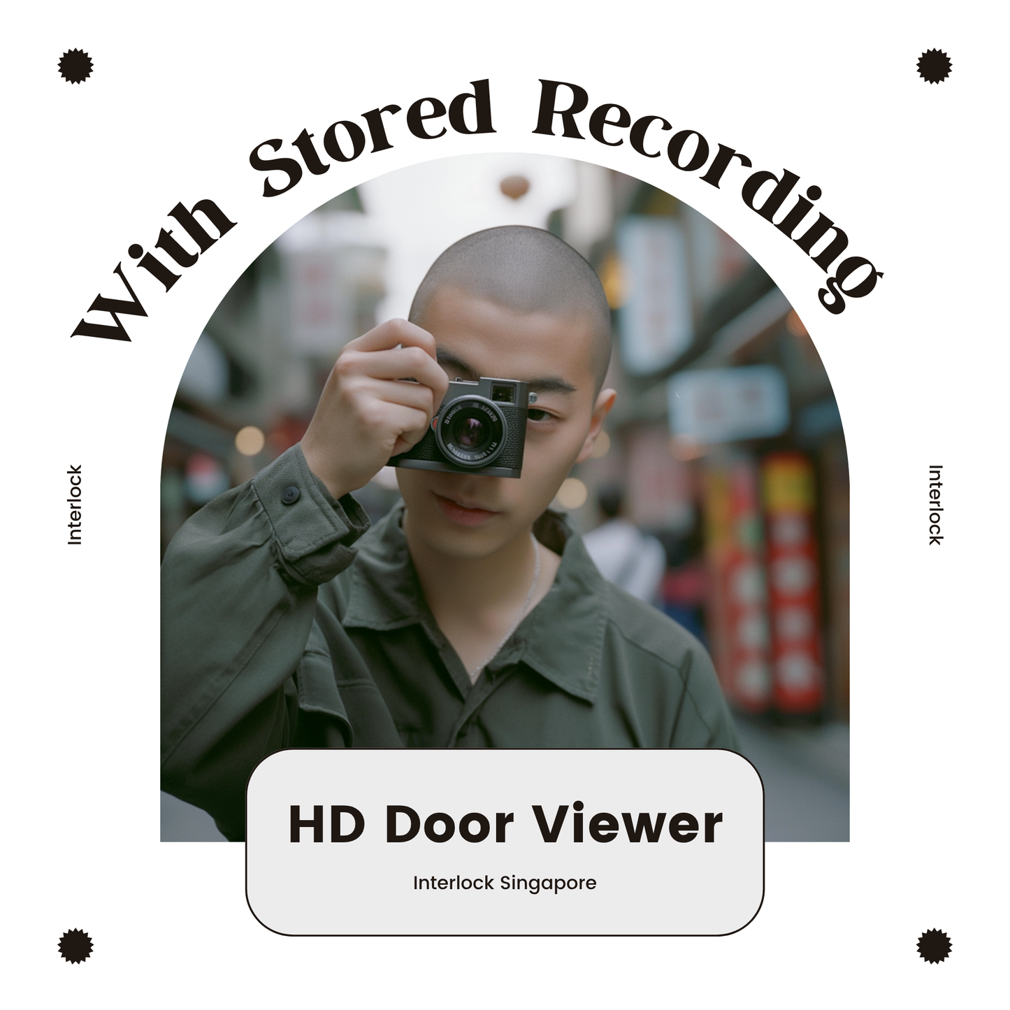 HD Door Viewer for Digital Locks