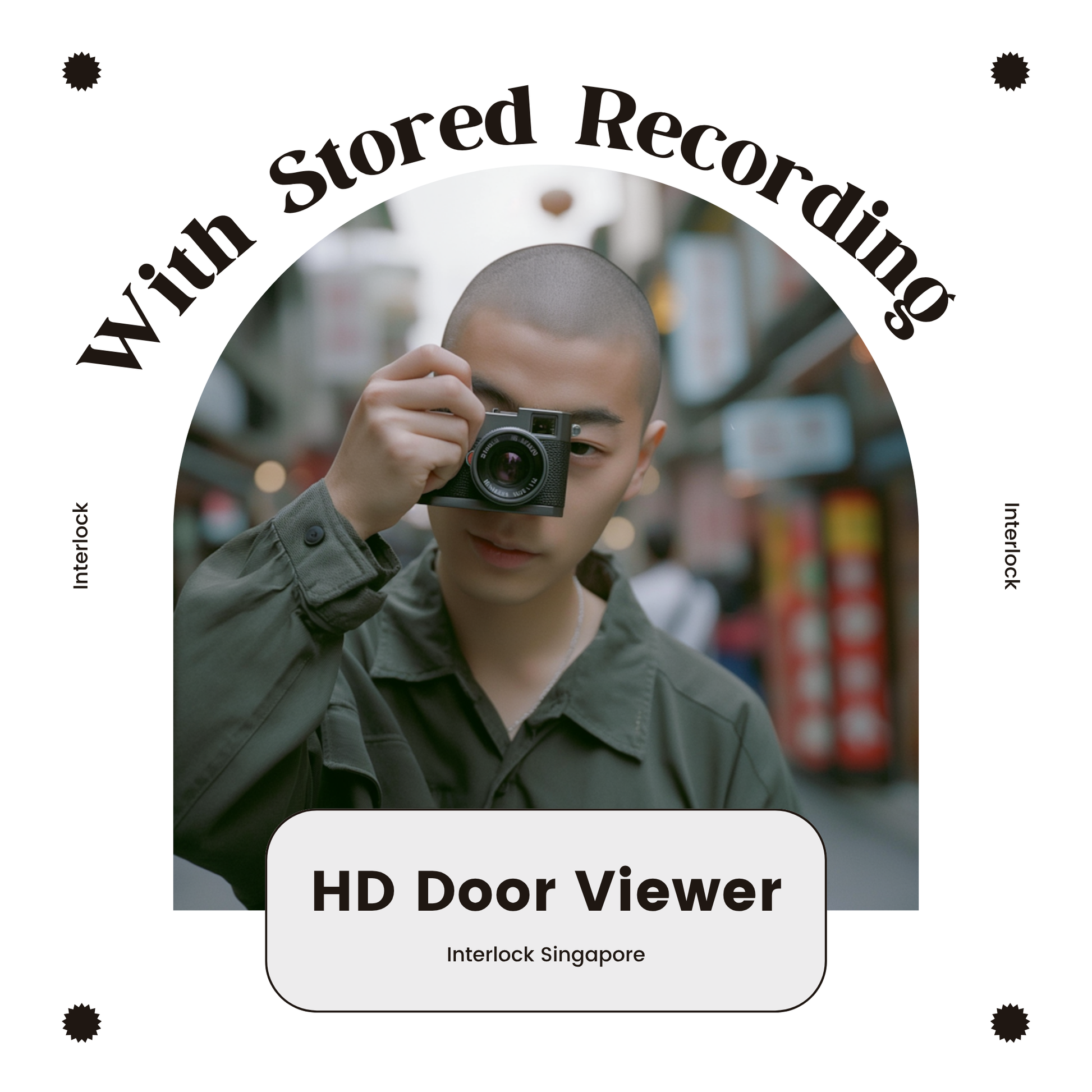 HD Door Viewer for Digital Locks