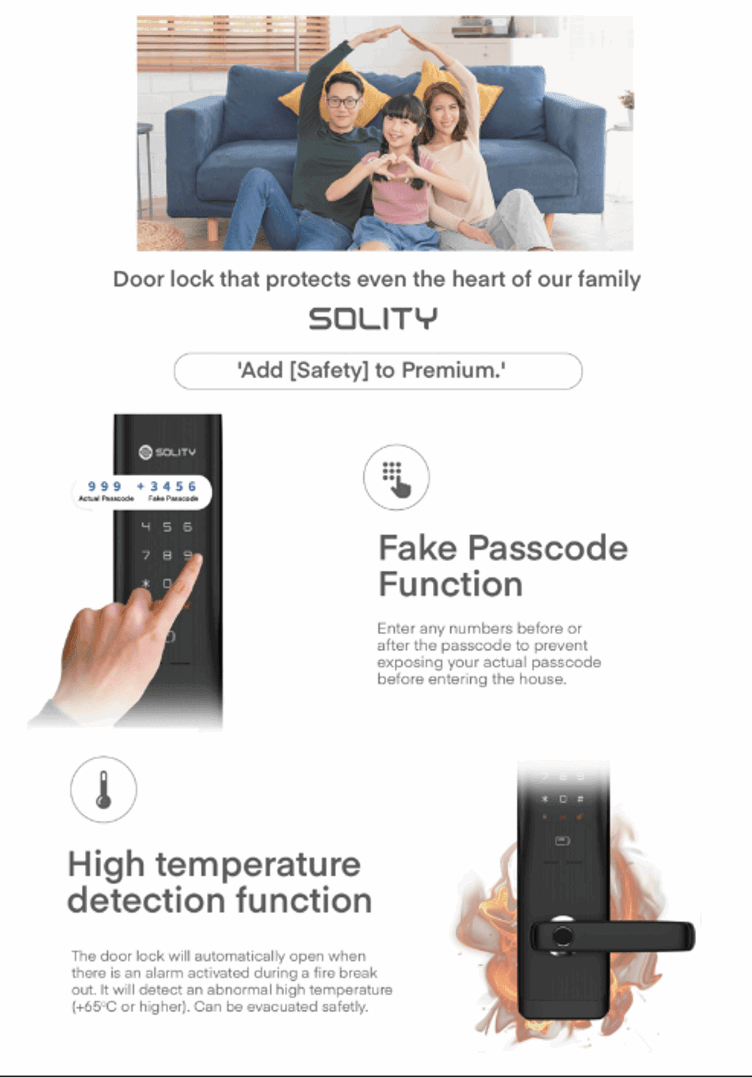 Solity GM7000: Security Functions