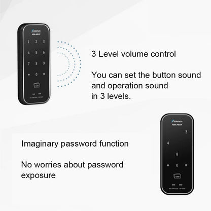 Gateman GR Sash Digital Door Lock (Slim Design for Narrow Frame Doors)