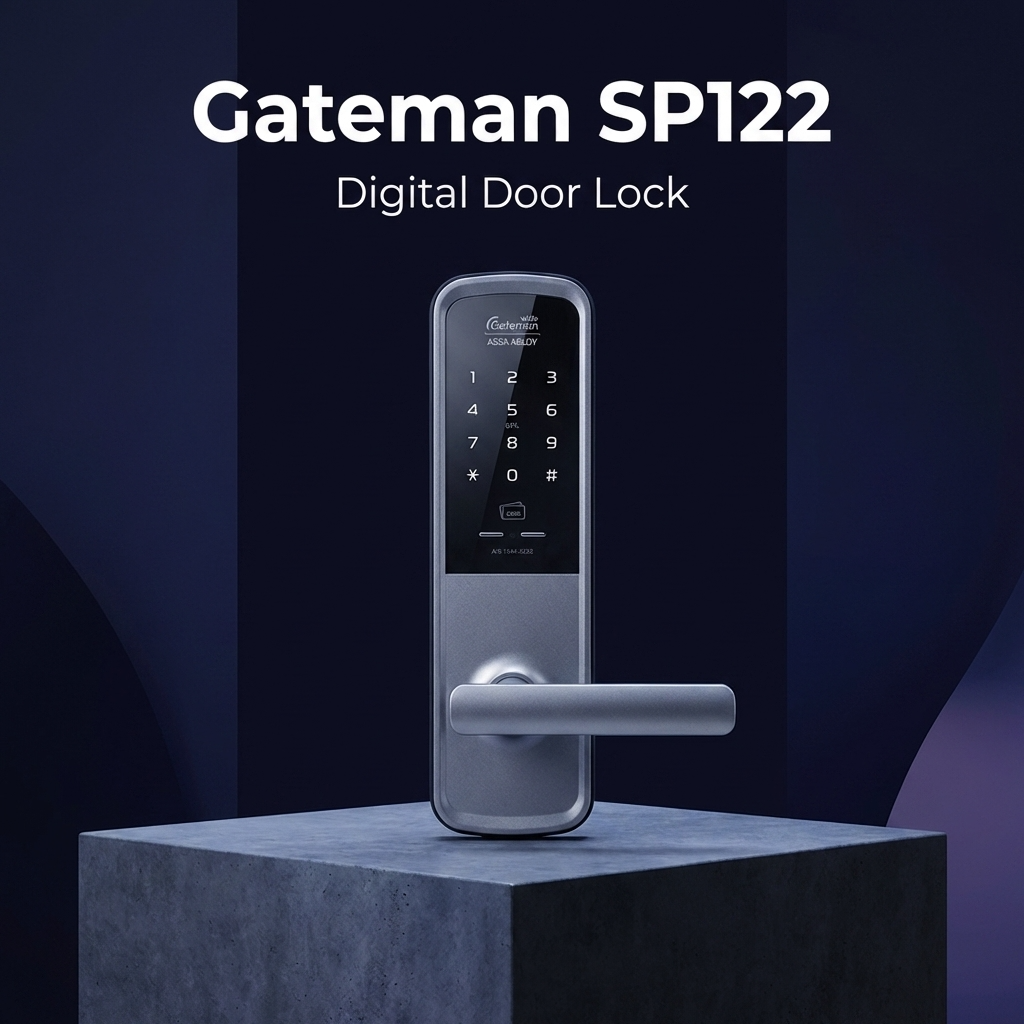 Gateman SP122 Digital Door Lock (PIN & RFID) | Assa Abloy iRevo | Provided by Interlock