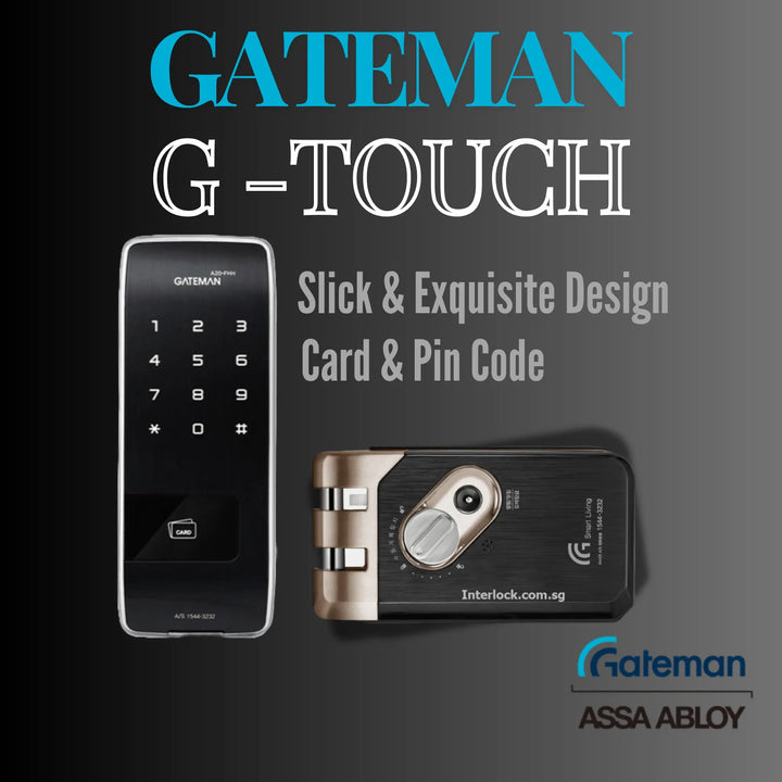 Gateman G Touch: Simple Digital Lock with Card