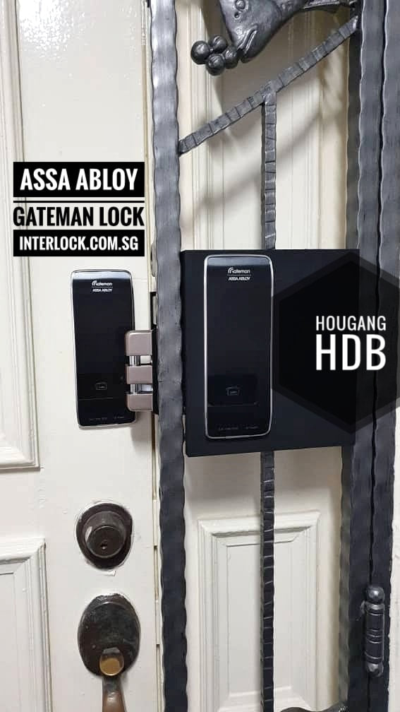 Gateman G-Touch Digital DoorLock customer installation photo