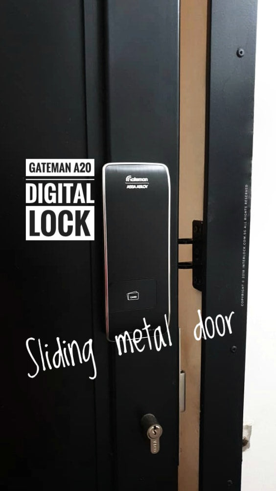Gateman G-Touch Digital DoorLock customer installation photo