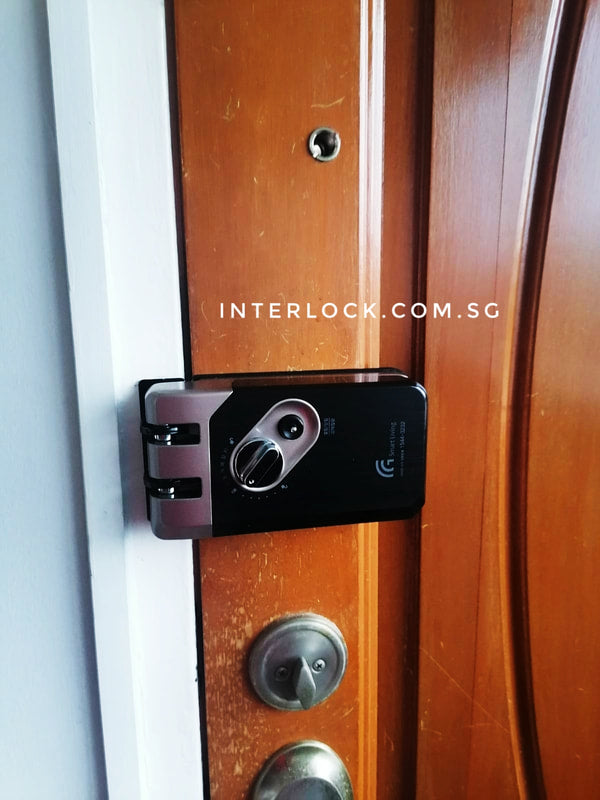Gateman G-Touch Digital DoorLock customer installation photo