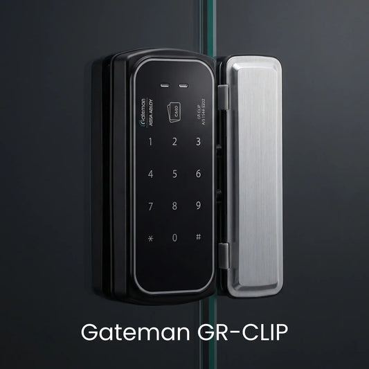 Gateman GR Clip Glass Door Lock
