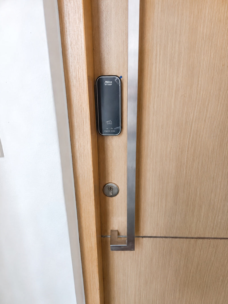 Gateman GR Sash Digital Door Lock (Slim Design for Narrow Frame Doors) customer installation photo