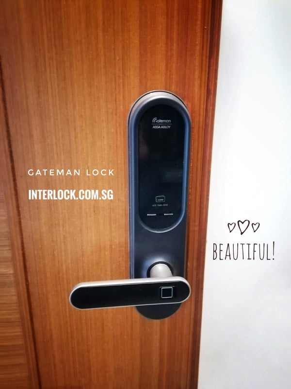 Gateman Grab Scan Digital Door Lock customer installation photo