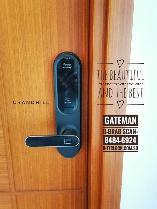 Gateman Grab Scan Digital Door Lock customer installation photo