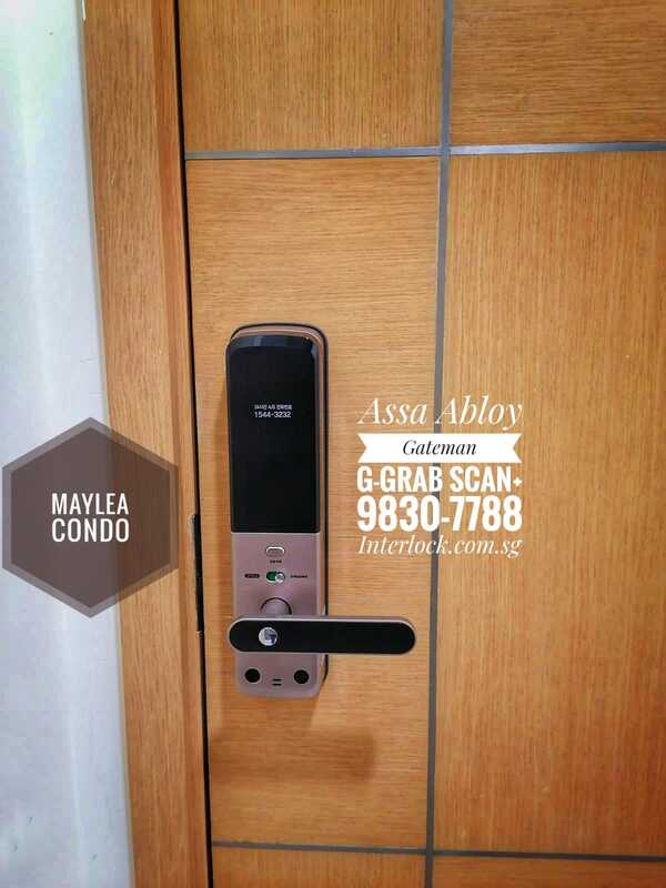 Gateman Grab Scan Digital Door Lock customer installation photo